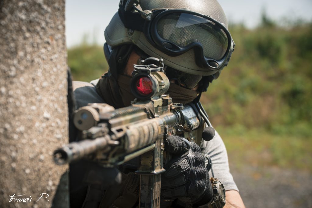Gendarme de la Force Sécurité Protection du GIGN